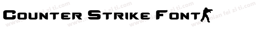 Counter Strike Font字体转换
